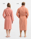 Bath Robe Vindel - Pink Terracotta & Cherry Blossom Pink