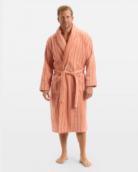 Bath Robe Vindel - Pink Terracotta & Cherry Blossom Pink Bath Robe Vindel - Pink Terracotta & Cherry Blossom Pink