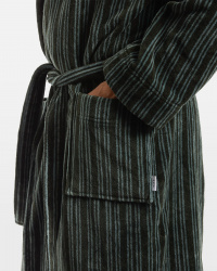 Bath Robe Vindel - Forest Green & Washed Bottle Green Bath Robe Vindel - Forest Green & Washed Bottle Green