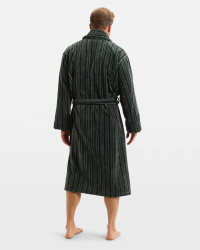 Bath Robe Vindel - Forest Green & Washed Bottle Green Bath Robe Vindel - Forest Green & Washed Bottle Green
