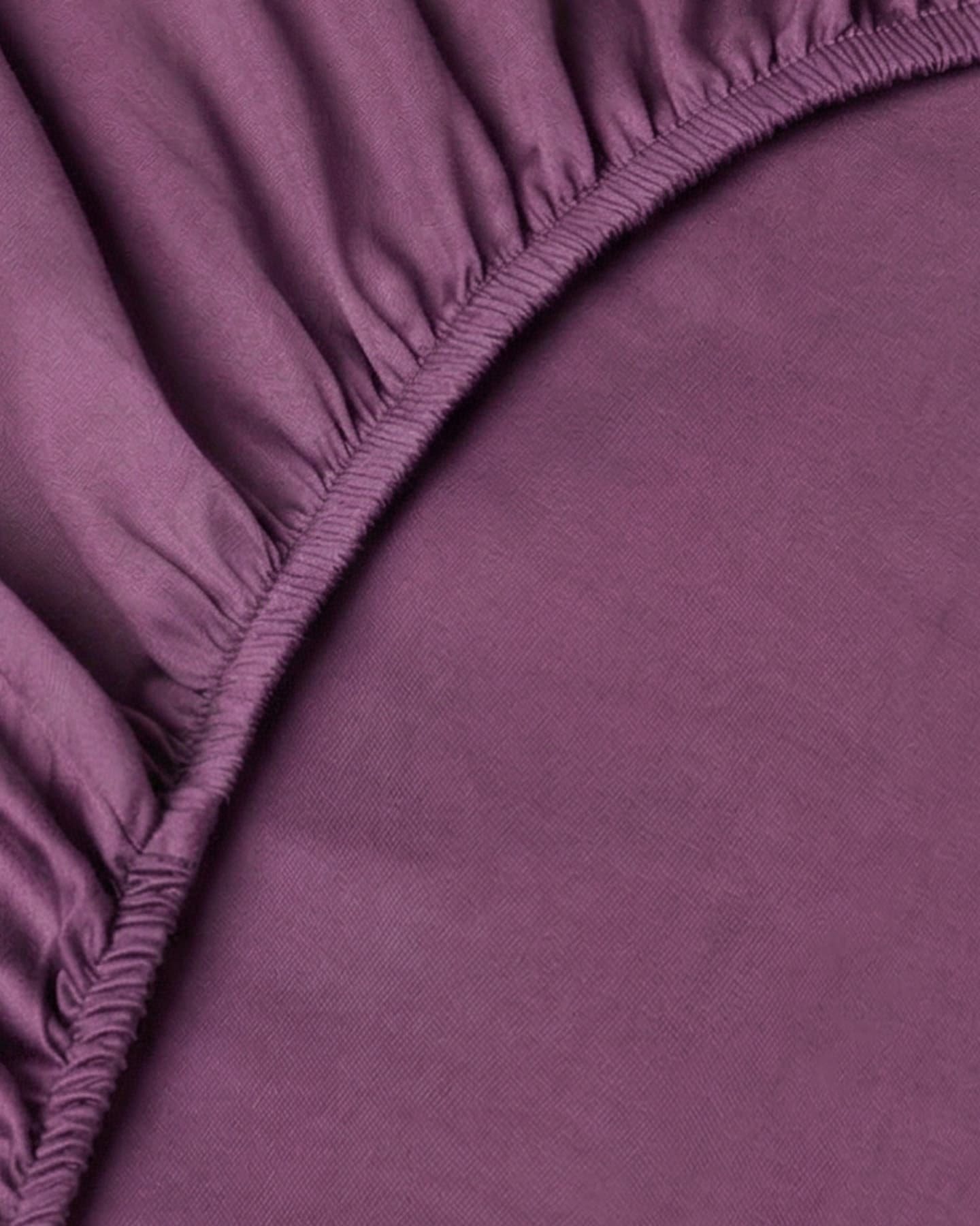 Fitted Sheet Lind - Autumn Plum