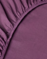 Fitted Sheet Lind - Autumn Plum Fitted Sheet Lind - Autumn Plum