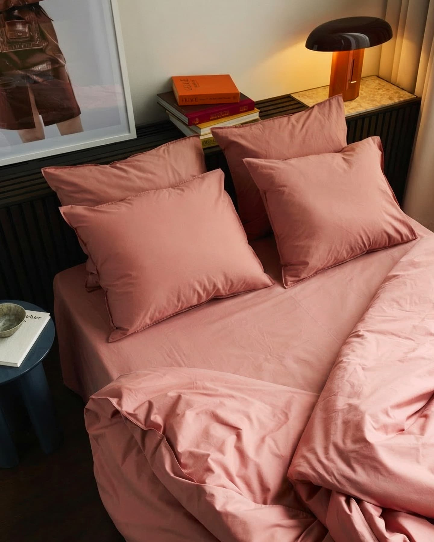 Fitted Sheet Nejd - Ash Rose