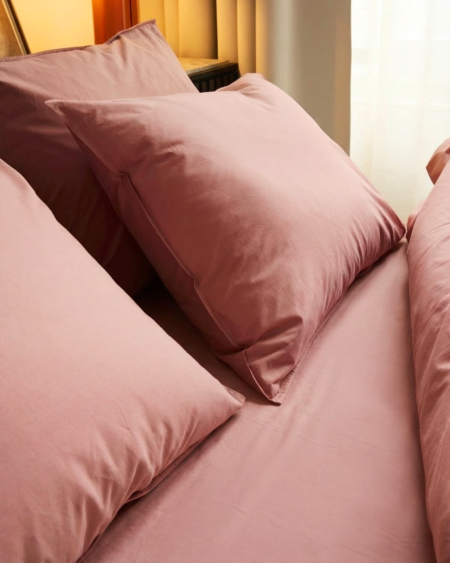 Fitted Sheet Nejd - Ash Rose