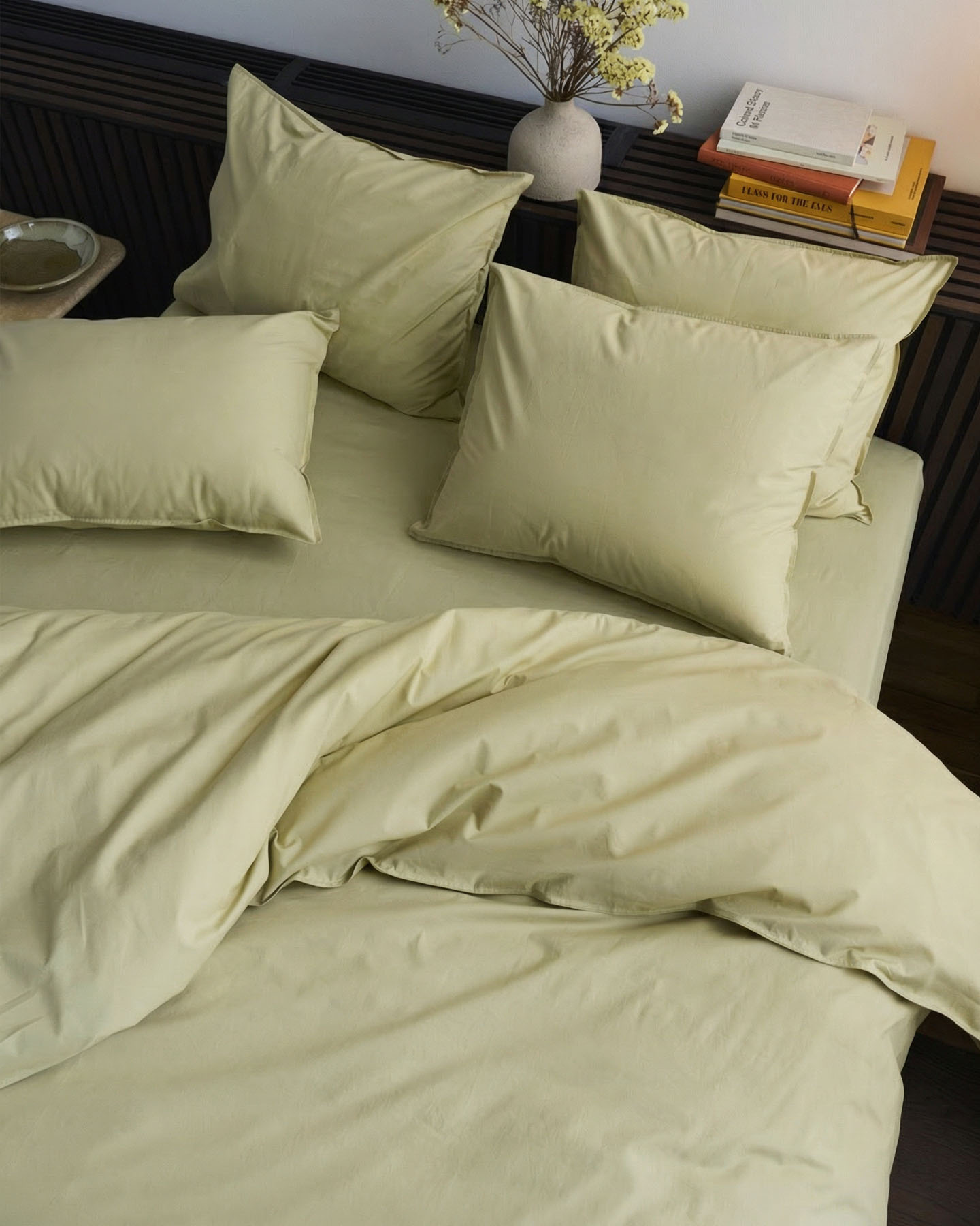 Fitted Sheet Nejd - Meadow Green