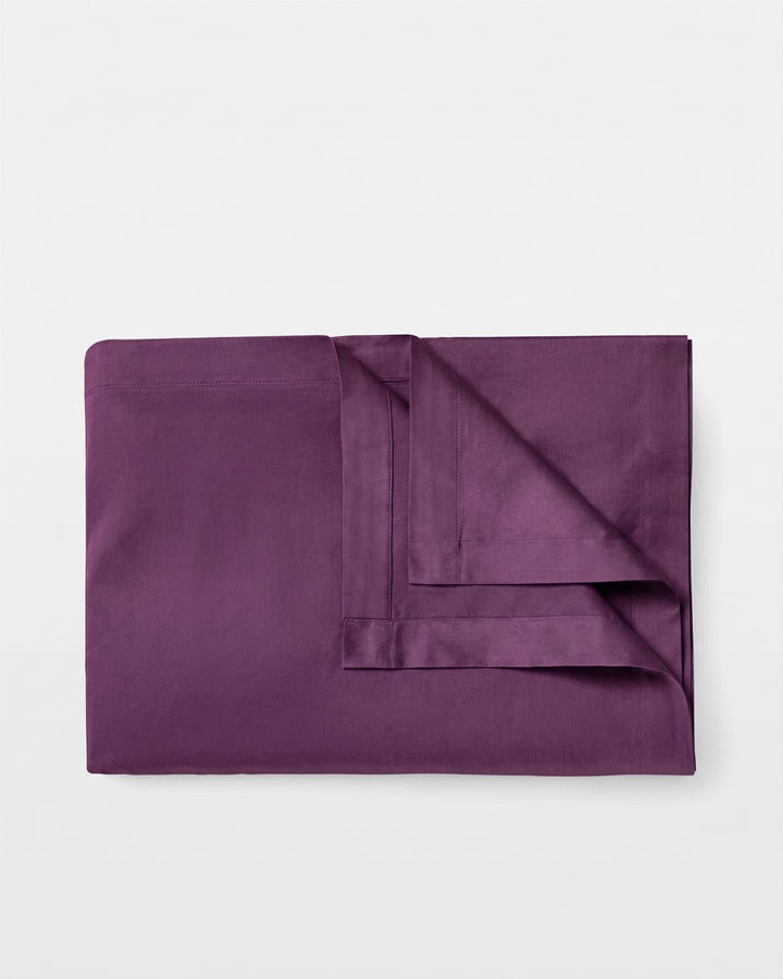 Flat Sheet Lind - Autumn Plum in the group Bedding / Flat Sheets at A L V A (1285)