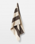 Beach Towel Vinda - Seashell Beige / Deep Taupe
