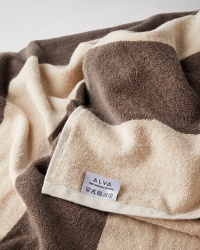 Beach Towel Vinda - Seashell Beige / Deep Taupe Beach Towel Vinda - Seashell Beige / Deep Taupe