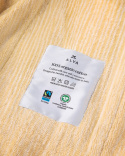 Bath Robe Vindel - Honey Yellow / Seashell Beige