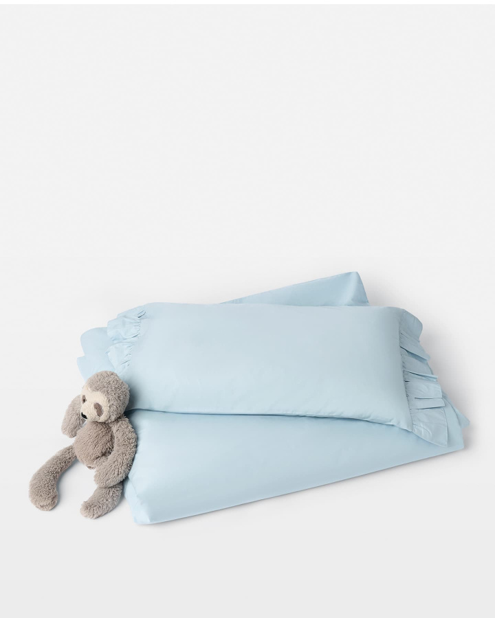 Duvet set Gro - Ice Blue in the group Bedding / Baby at A L V A (1295)